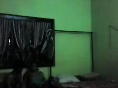 Classic homemade fucking on an Indian couple in their bedroom wife spreading her legs wide while her man pumpinp her pussy in traditional missionary style position.